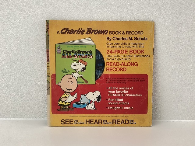 ヴィンテージ スヌーピー レコード PEANUTS USA vintage [pe-633] チャーリーブラウン_画像4