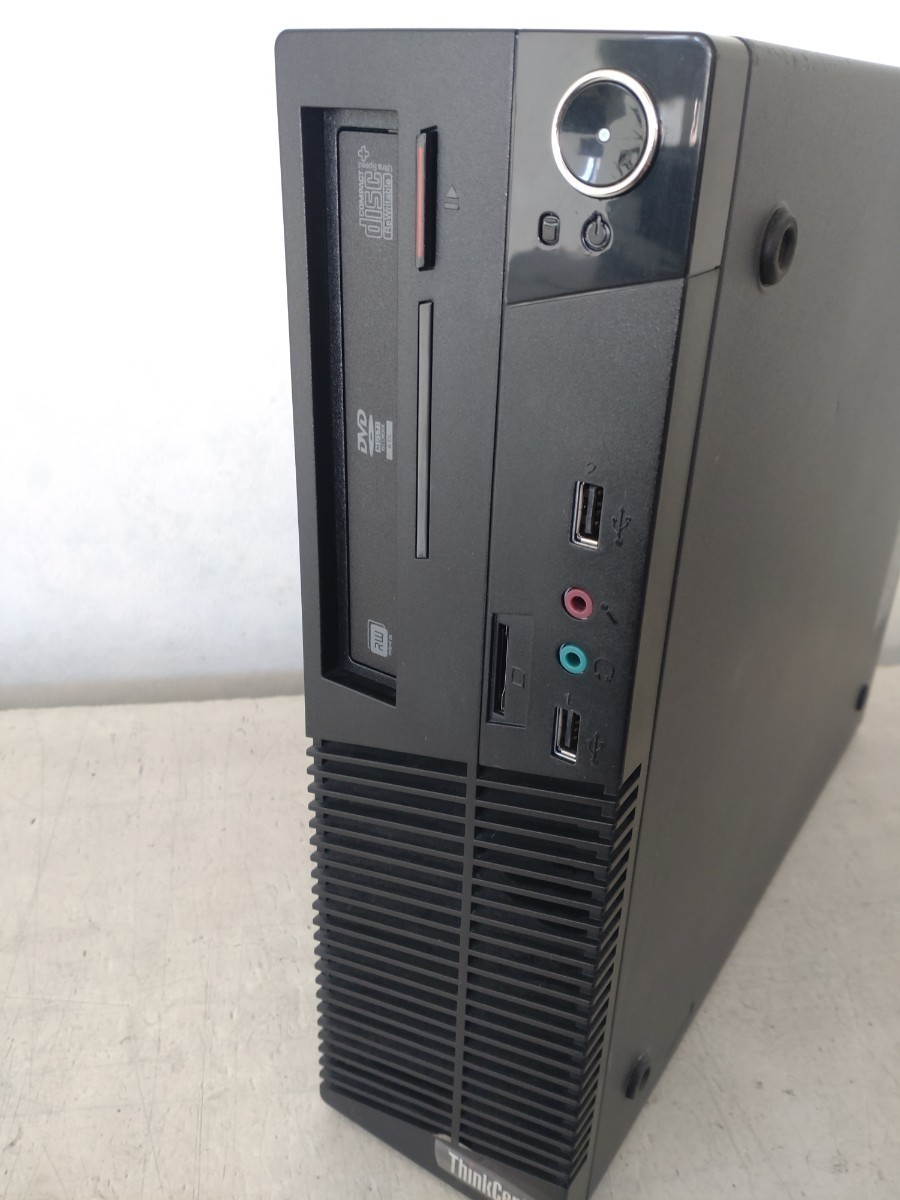 Lenovo デスクトップ パソコン ThinkCentre M73 Windows10 Pro / Core-i3 / HDD 500GB / RAM 4GB / DVD_画像2