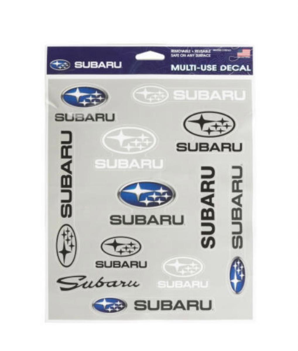 スバル us スバル限定 北米 usdm 日本未発売 ステッカー デカール Subaru 車 正規品 シール アメリカスバル