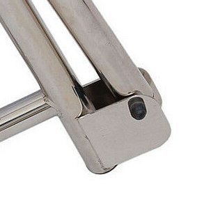  flexible type boat for ladder 1 piece boat ladder 4 step handrail . height . easy to use stainless steel steel made for marine goods ship outboard motor fishing outdoor leisure sea 