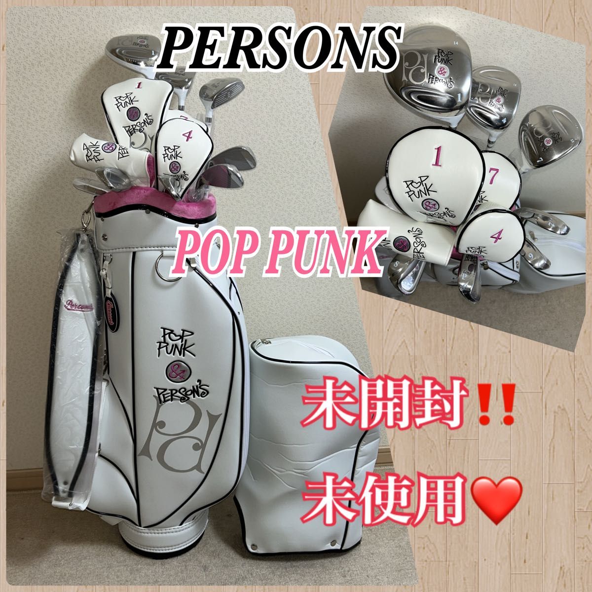 人気 【未開封】パーソンズ レディース ゴルフクラブセット 人気 【未開封】パーソンズ レディース ゴルフクラブセット