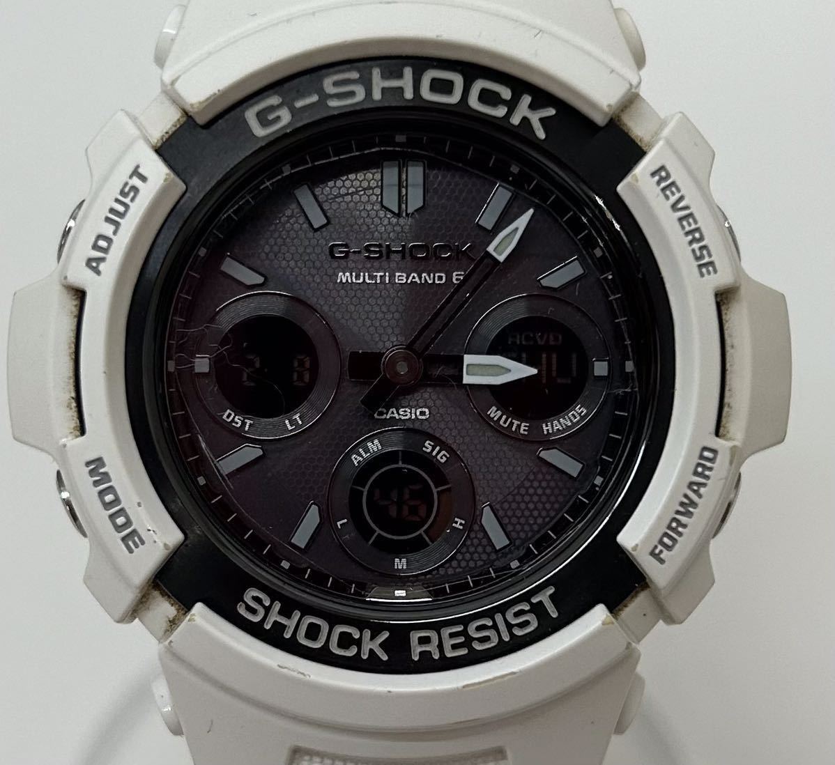 20240208【CASIO 】カシオ ソーラー腕時計 時計 G-SHOCK AWG-M100GW-7AJF
