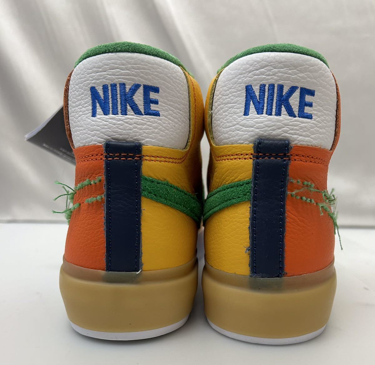 20240217【NIKE 】ナイキ ハイカットスニーカー SB Blazer Mid Edge ブレーザー ミッド エッジ US8.5 DA2189-800の画像6