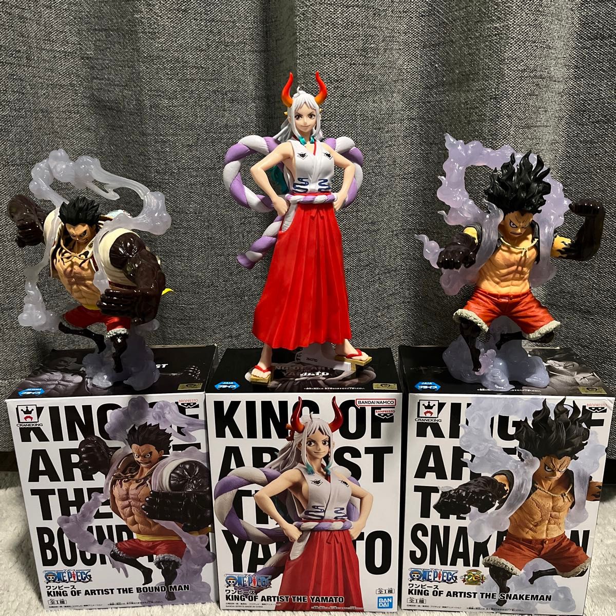 ワンピースKING OF ARTIST 9点セット ワンピースKING OF ARTIST 9点セット