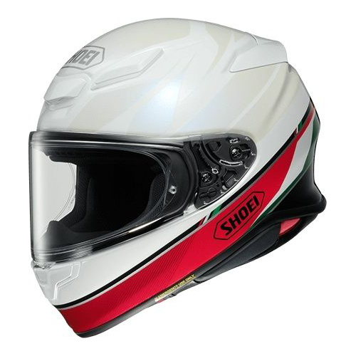 [ new goods * unopened ]SHOEI Z-8 NOCTURNE[ Z ei tonneau k Turn TC-4 green | white ] Shoei helmet M size 