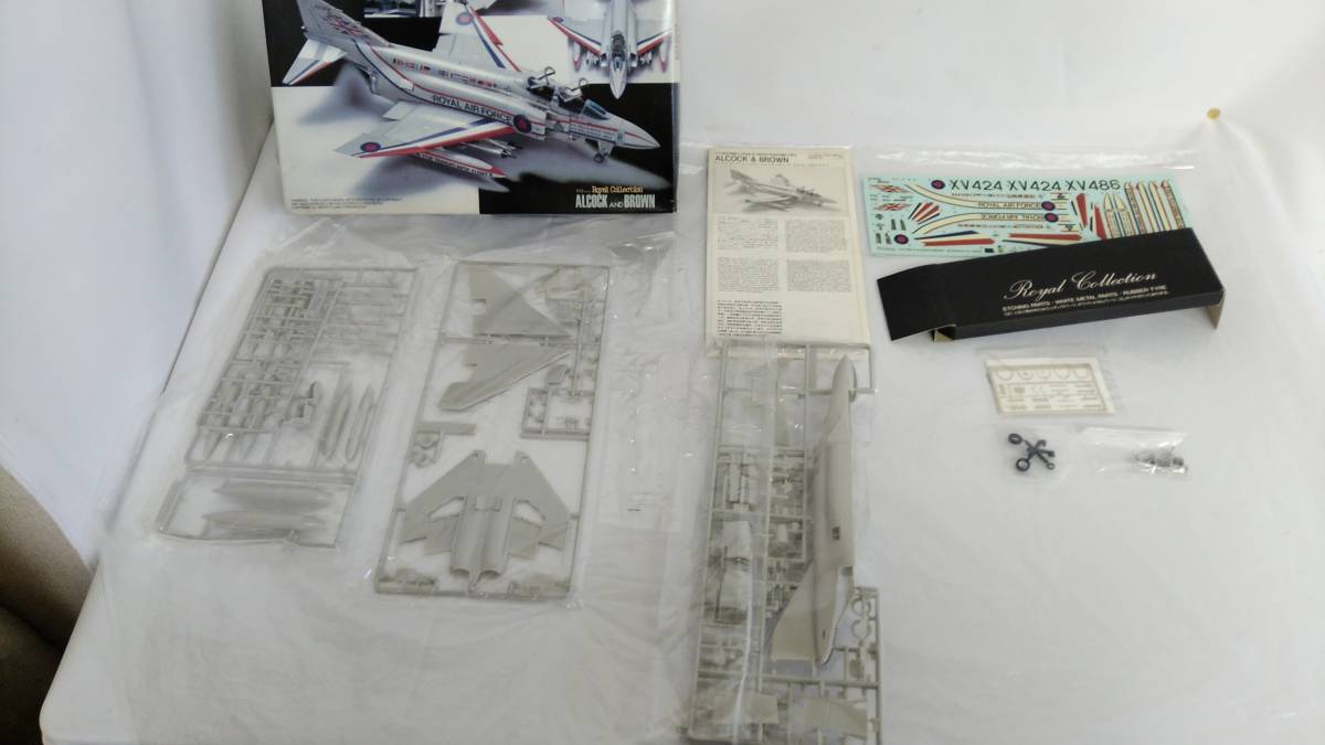 未組立 FUJIMI 1/72 プラモデル ALCOCK＆BROWN フジミ模型 アルコック ＆ ブラウン ロイヤルコレクション トランスアトランティック 戦闘機の画像4