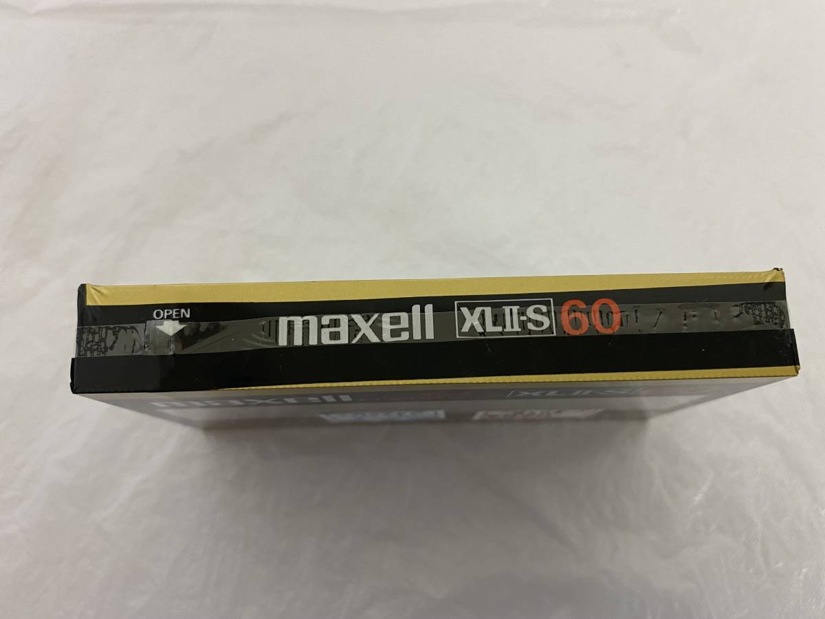 【新品未開封】 maxell マクセル XLⅡ-S 60 XL 2 ハイポジション ハイポジ TYPEⅡ カセットテープ 日立マクセル 当時物 昭和レトロ 1_画像4