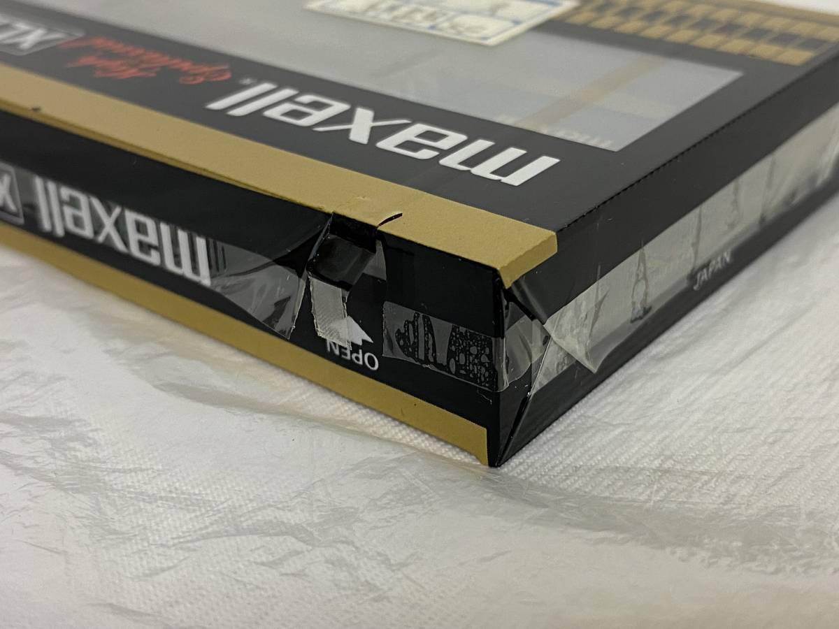 【新品未開封】 maxell マクセル XLⅡ-S 60 XL 2 ハイポジション ハイポジ TYPEⅡ カセットテープ 日立マクセル 当時物 昭和レトロ 2_画像7