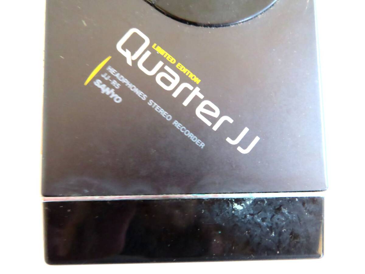 ●【ト足】SANYO JJ-R5 Quarter JJ サンヨー ポータブルカセットレコーダー ポータブルカセットプレーヤー CA027ZZG64_画像3