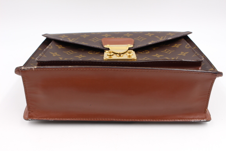 ☆【ト石】LOUIS VUITTON ルイヴィトン モノグラム モンソー 2way ハンドバッグ ショルダー ECZ01ZZH07_画像6