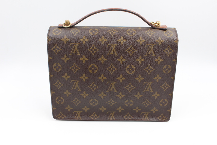 ☆【ト石】LOUIS VUITTON ルイヴィトン モノグラム モンソー 2way ハンドバッグ ショルダー ECZ01ZZH07_画像5