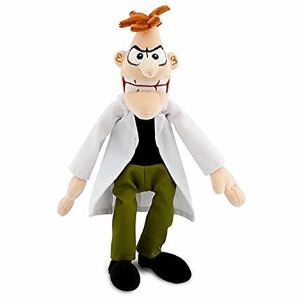 Paypayフリマ フィニアス ファーブ Phineas Ferb ドゥーフェンシュマーツ博士のぬいぐるみ 26センチ