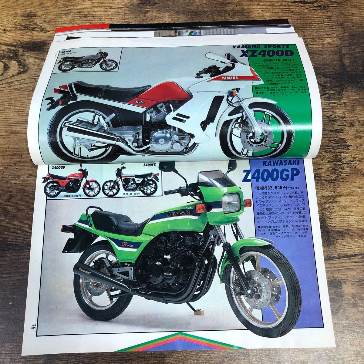 【バイク雑誌　1982.10発行普通版】モーターサイクリスト　1980年代バイク雑誌_画像8