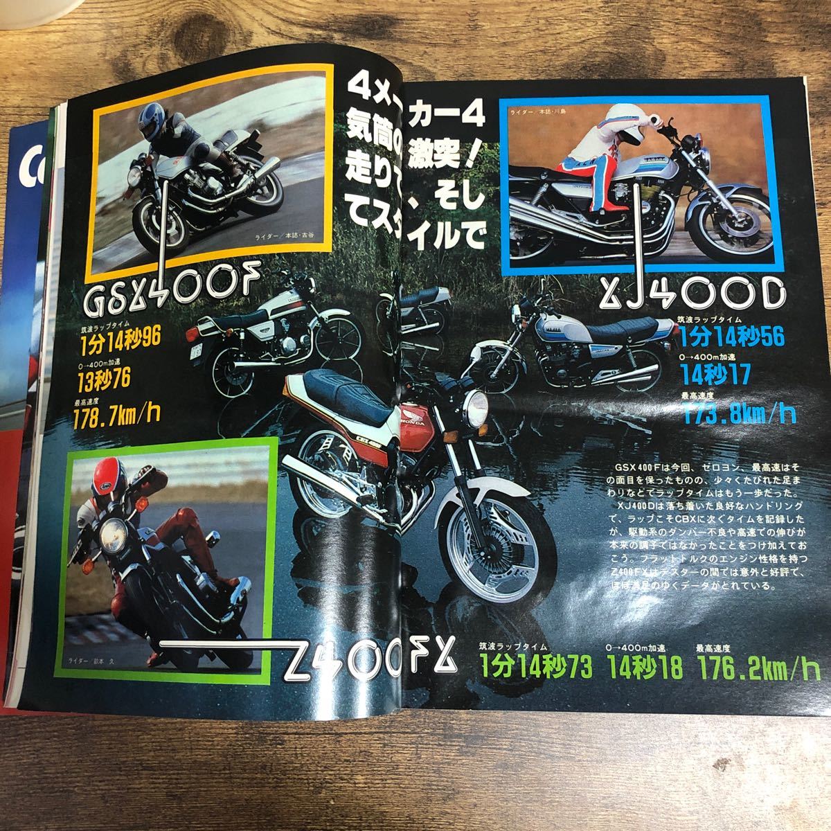 【バイク雑誌　1982.1発行】モーターサイクリスト　1980年代バイク雑誌_画像3