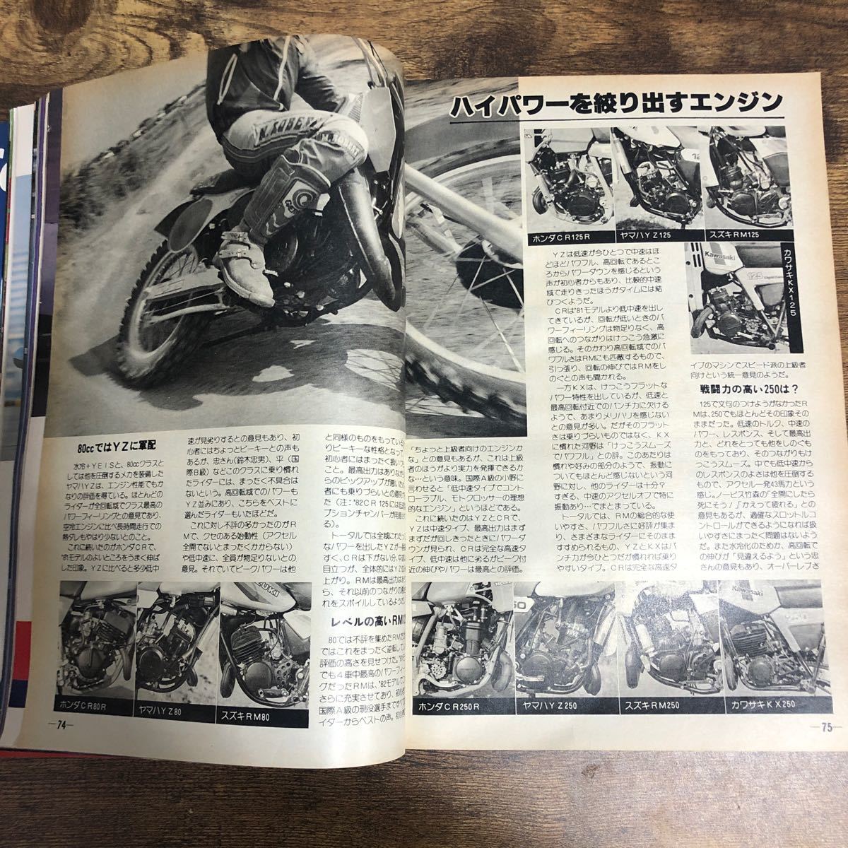 【バイク雑誌　1982.1発行】モーターサイクリスト　1980年代バイク雑誌_画像8