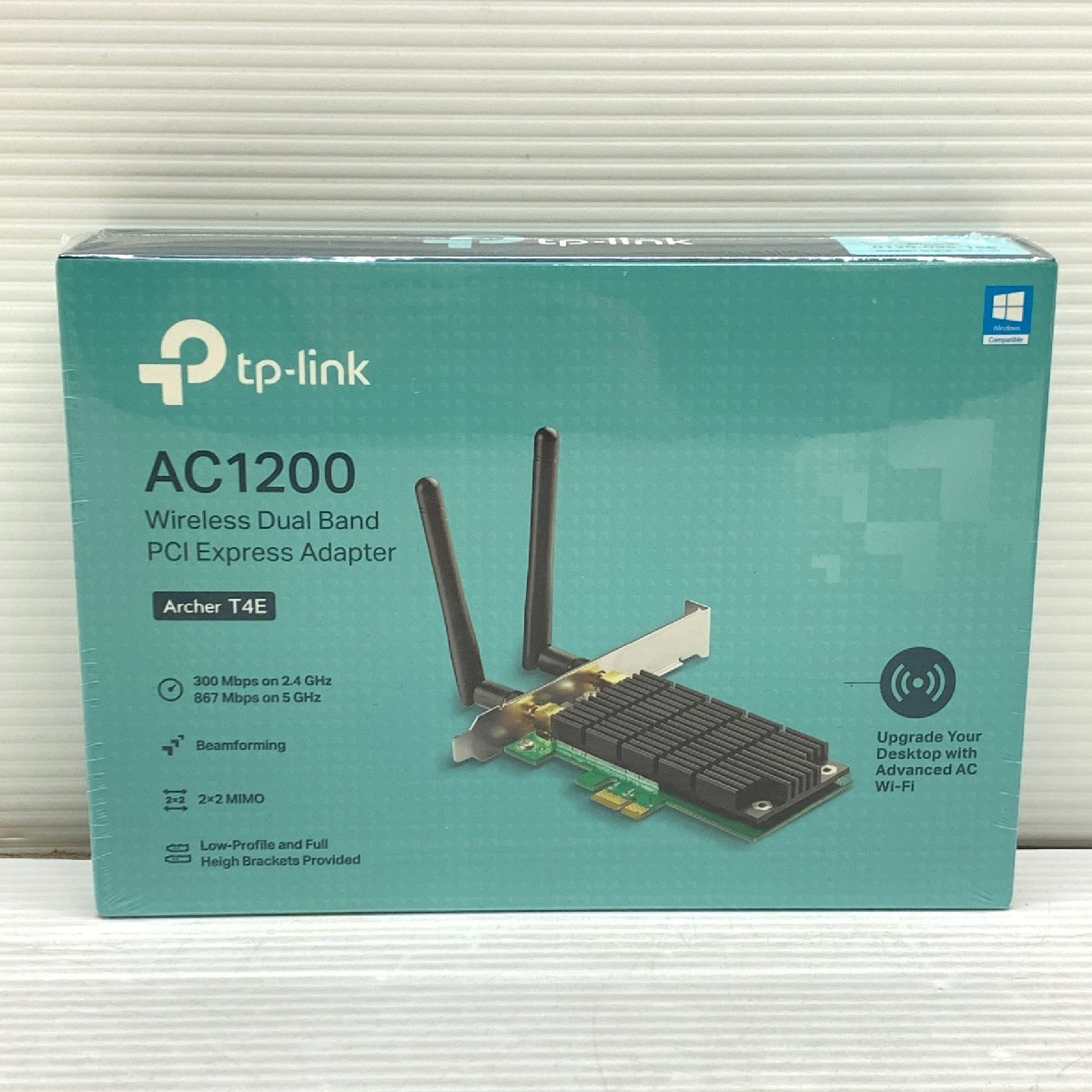 MIN【未使用品】 MSMK TP-Link Archer T4E 本体 Wi-Fi 無線LANルーター AC1200 〈88-240215-YF-5-MIN〉_画像1