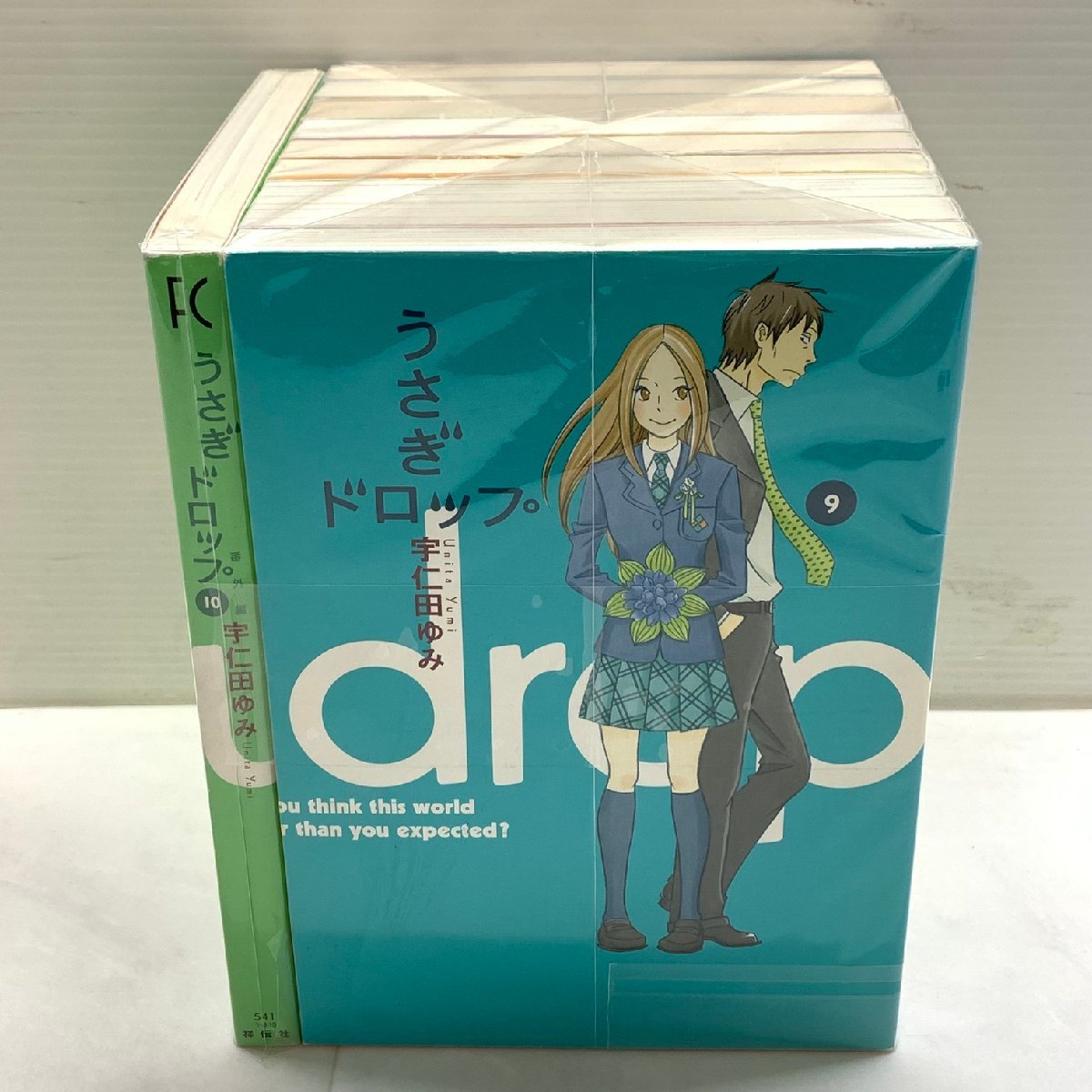 MIN【現状渡し品】 うさぎドロップ全10巻完結セット 祥伝社 宇仁田ゆみ 〈4-240219-MK-1-MIN〉_画像3