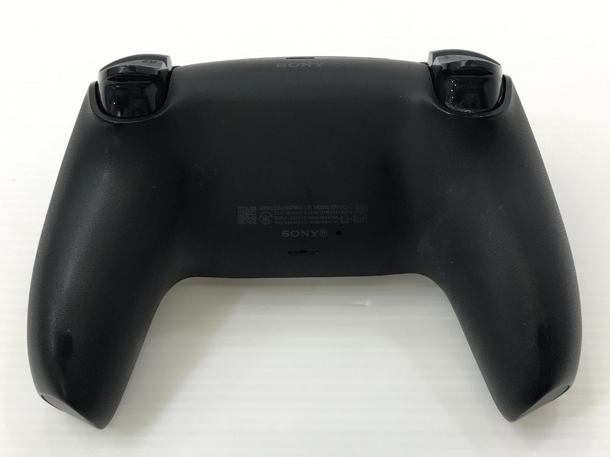 【TAG・現状品】1円 ★PS5 DualSense ワイヤレスコントローラー ミッドナイト ブラック ★完備品 ※難あり　024-240213-YK-01-TAG_画像4