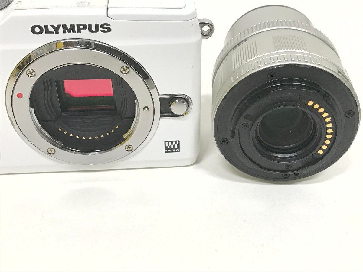 FUZ【ジャンク品】 OLYMPUS オリンパス ミラーレス一眼カメラ E-PL2 レンズキット 〈94-240224-YS-4-FUZ〉_画像7