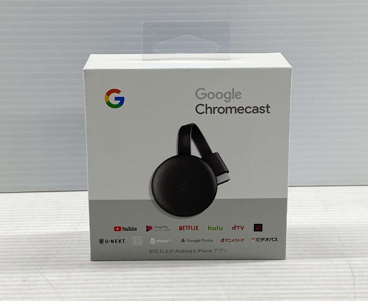 IZU【現状渡し品】 Google Chromecast グーグル クロームキャスト GA00439-JP 〈096-240216-AS-07-IZU〉_画像1