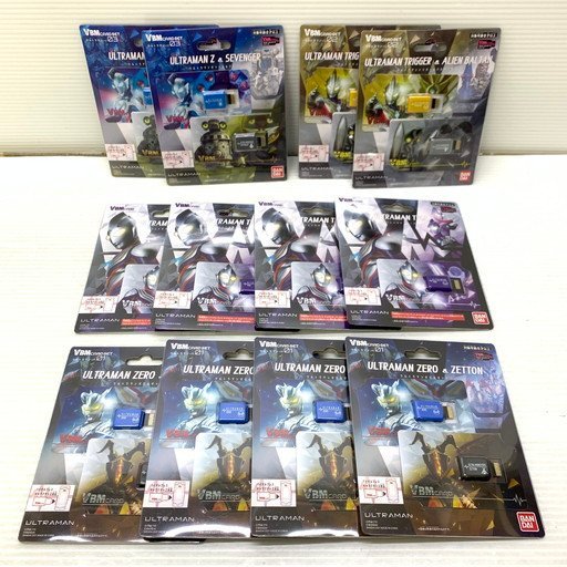 MIN【未使用品】 MSMO ウルトラマン VBMカード セット まとめ ティガ ゼロ＆ゼットン ゼットン＆セブンカー他 〈44-240221-KS-4-MIN〉_画像1