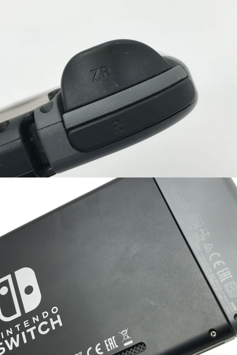 【TAG・現状品】☆Nintendo Switch Joy-Con グレー 新モデル 動作OK 欠品有☆34-240221-SS-01-TAG_画像5