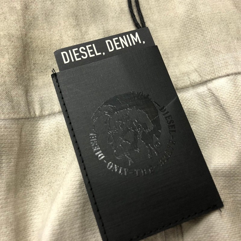 TEI 【中古品】 DIESEL 21FW D-CORU-SP JOGGJEANS ディーゼル デニムシャツ 総柄 XL タグ付き 〈141-240204-MK-4-TEI〉_画像6