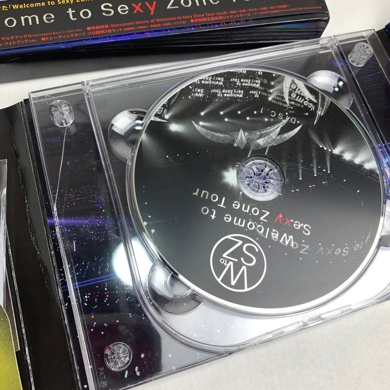 FUZ【現状渡し品】 SexyZone WelcomeToSexyZoneTown CD 特殊ケース割れ、折れあり セクシーゾーン 〈10-240204-YY-42-FUZ〉_画像4