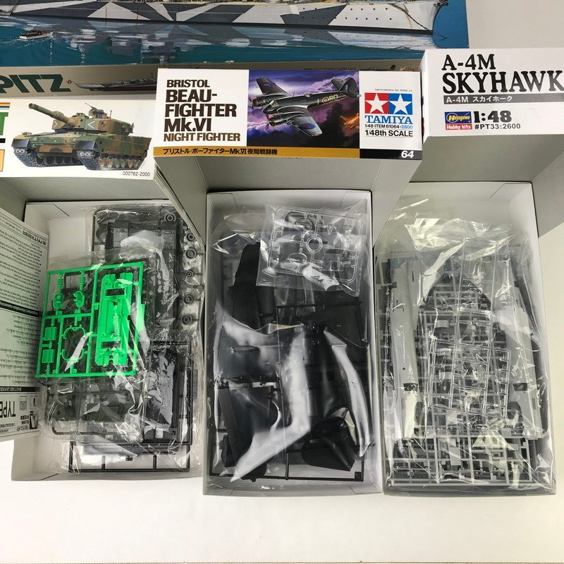 FUZ【中古美品】 タミヤ ハセガワ アオシマ プラモ詰め合わせ 戦車 艦艇 戦闘機 ミリタリー 陸軍 海軍 空軍 〈59-230718-0VT-1-FUZ〉_画像5