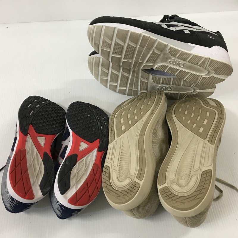 TEI 【現状渡し品】 ASICS スニーカーまとめ売り3足 アシックス 25.5cm～28.5cm 〈164-240215-YO-12-TEI〉の画像8