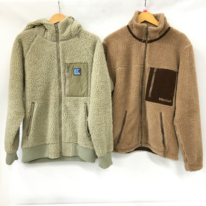 TEI 【現状渡し品】 フリースジャケット５点まとめ WOOL RICH HELLY HANSEN WILD THINGS MARMOT 他 USED 〈144-240216-MA-12-TEI〉の画像2