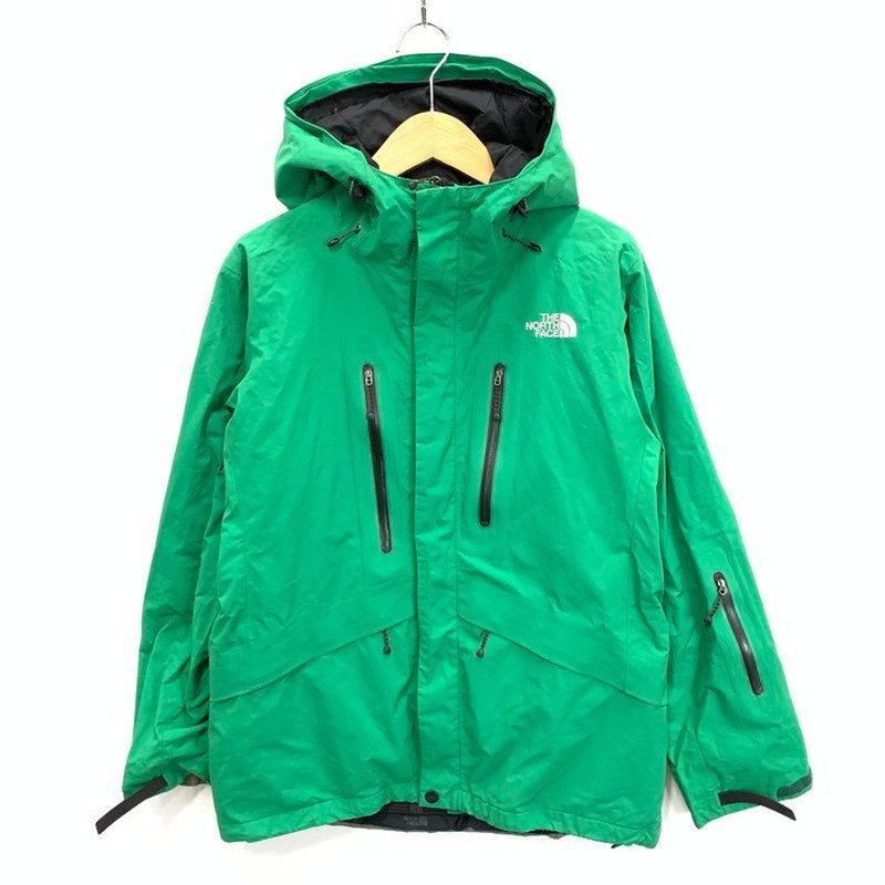 FUZ【中古品】 THENORTHFACE ノースフェイス スノーウェア セットアップ 臭いあり グリーン 〈120-240207-YY-12-FUZ〉_画像2