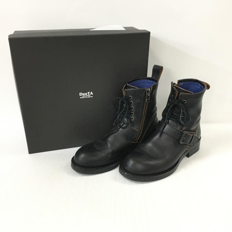 TEI 【中古品】 DEETA DTA-BT2 レザー メンズ ブーツ サイズ42 ディー ティー エー 〈164-240219-MA-12-TEI〉の画像1