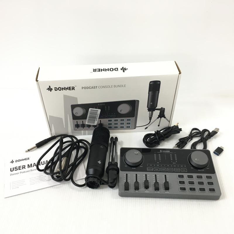 TEI 【現状渡し品】 DONNER podcast console bundle オーディオ機器 〈112-240227-MA-14-TEI〉_画像1