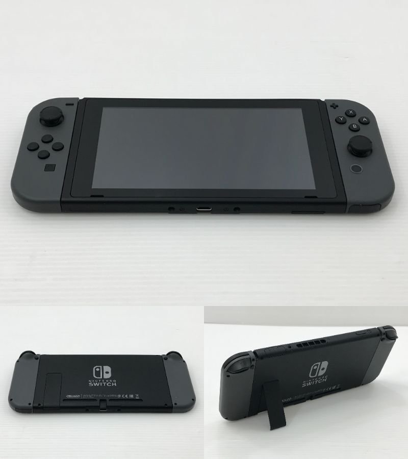 【TAG・現状品】☆Nintendo Switch Joy-Con グレー 新モデル 動作OK 欠品有☆34-240221-SS-01-TAG_画像4