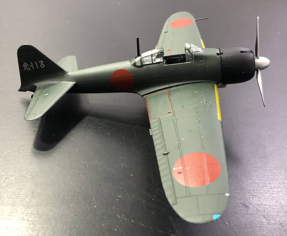 57Y 1円～ ジャンク 1/48 ダイキャストモデル 零戦 零式艦上戦闘機 (ゼロ戦) 22型 第261海軍航空隊 虎-113_画像5