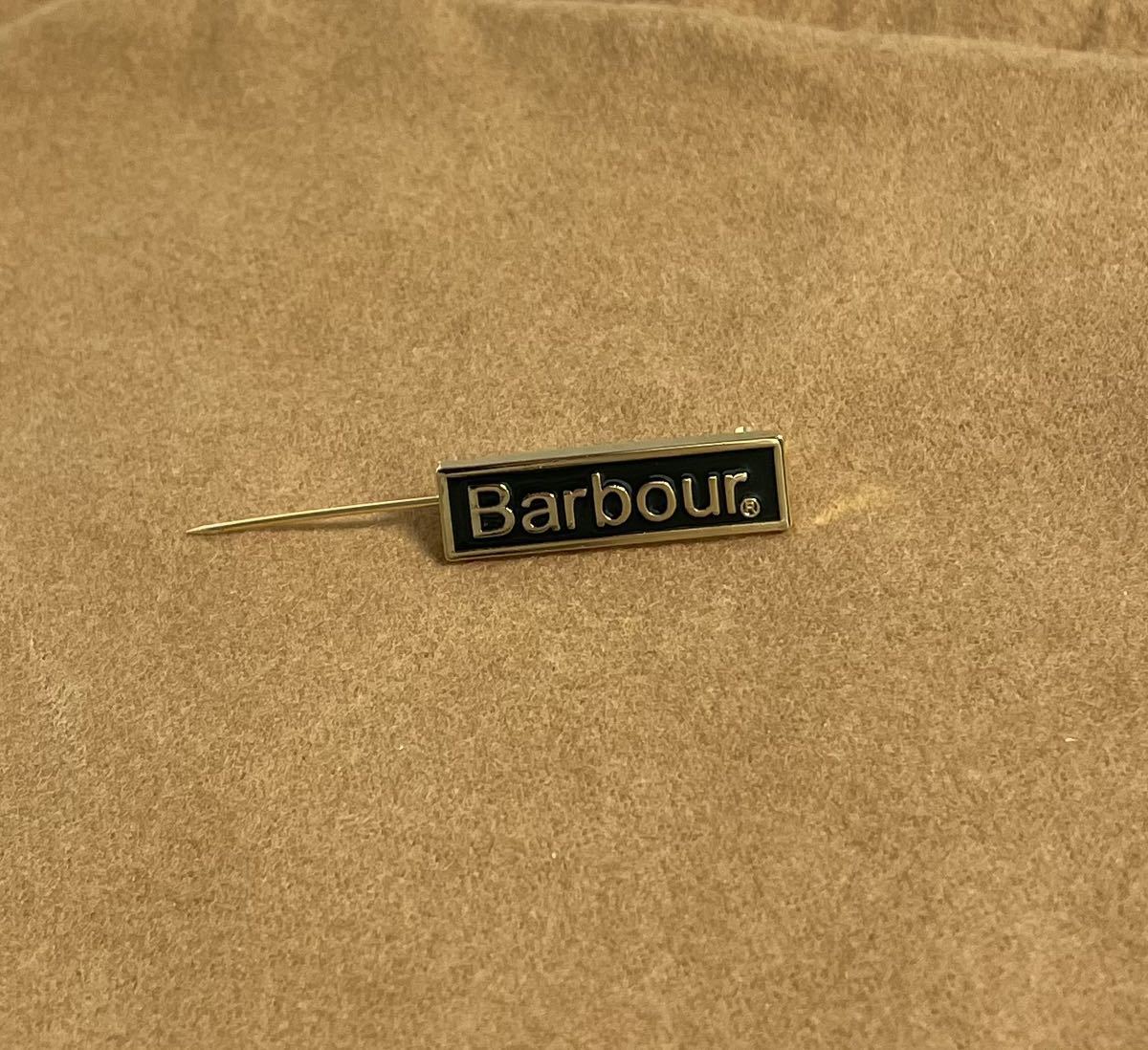 即決：未使用 vintage Barbour バブアー バッジ 旧タイプ ピンバッジ エンブレム ピンズ_画像2