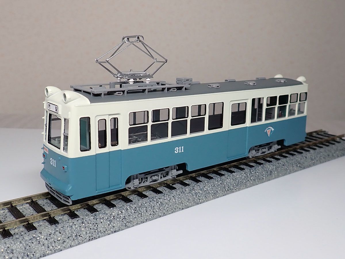 和歌山電気軌道311形 (1/80 16.5mm) ケロヨン 南海和歌山軌道線_画像1