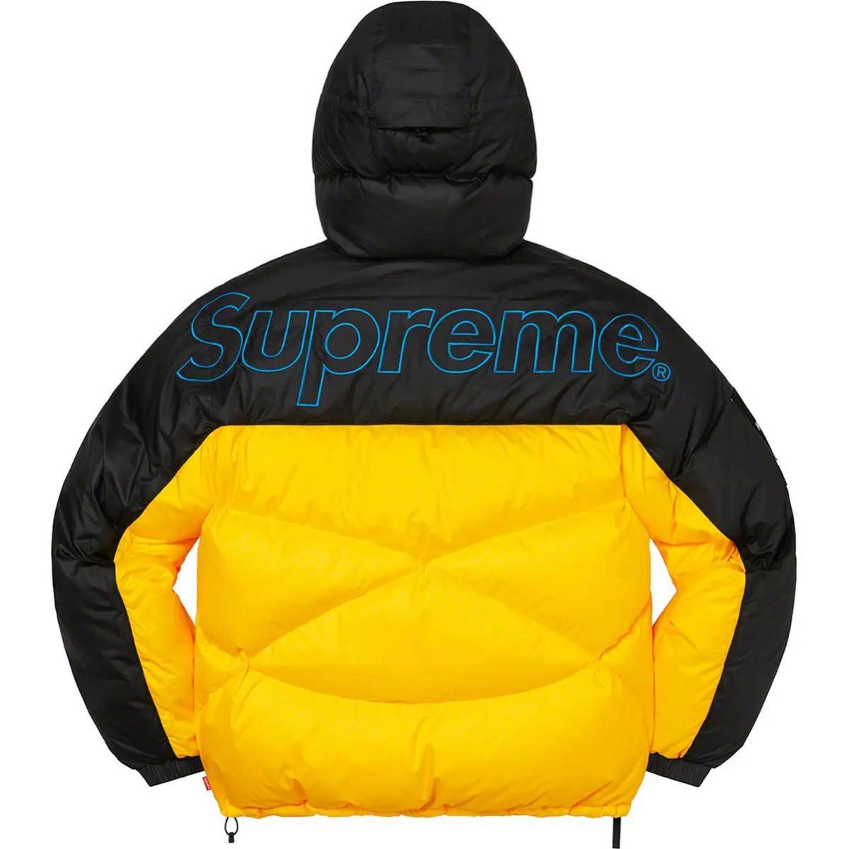 Supreme North Face 800Fill Half Zip Hooded Pullover Yellow Supreme North Face 800Fill Half Zip Hooded Pullover Yellow
