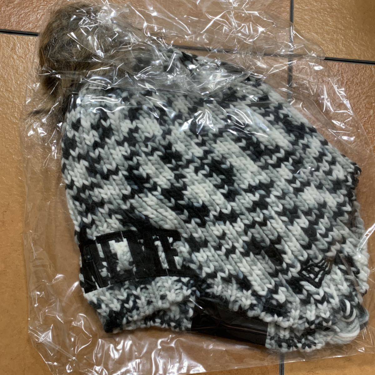 22FW 新品 レア Supreme New Era Toboggan Beanie シュプリーム ドボガン ビーニー ニット帽 ニット キャップ black ブラック