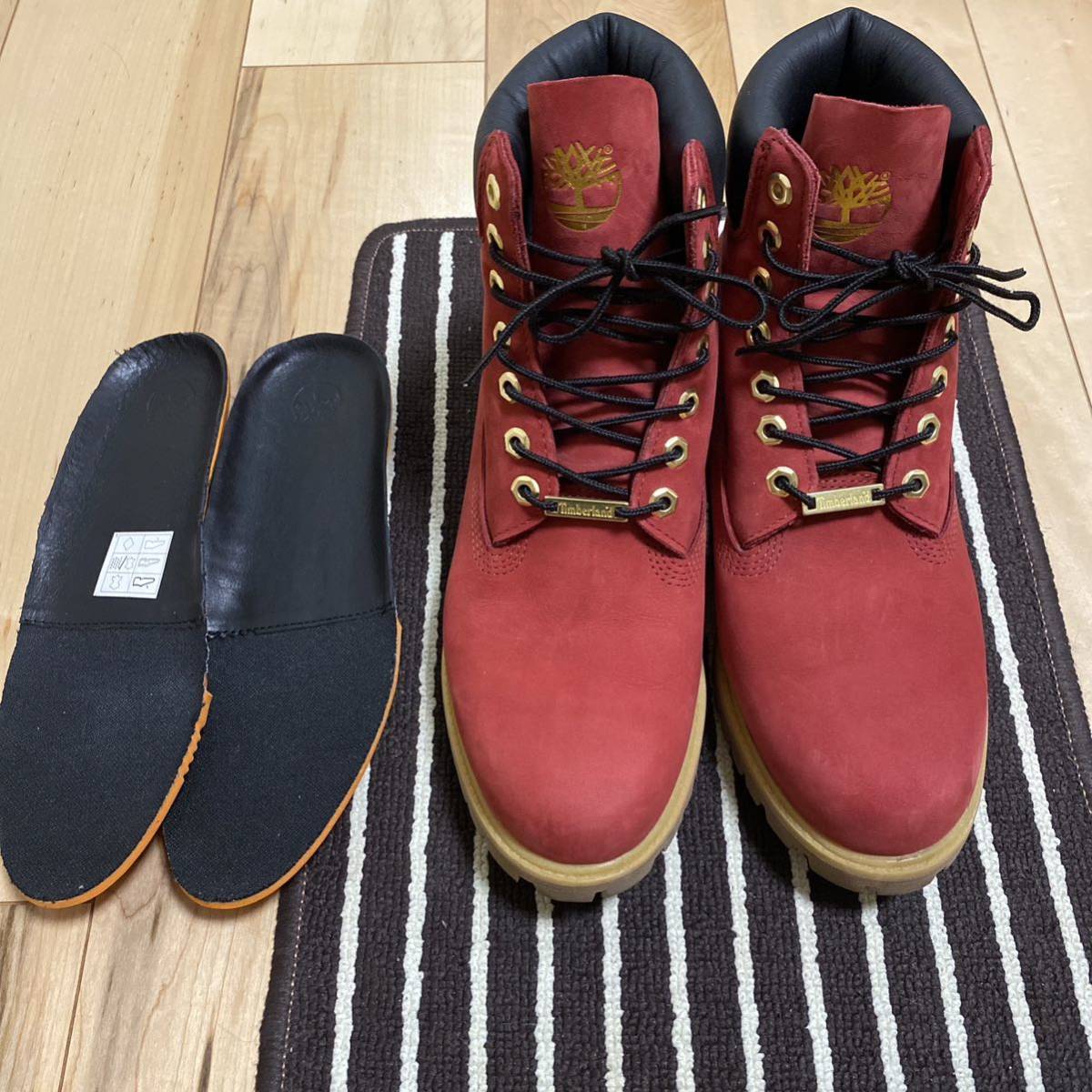 Timberland ティンバーランド ブーツ ルビー レッド 27.0cm 極美品