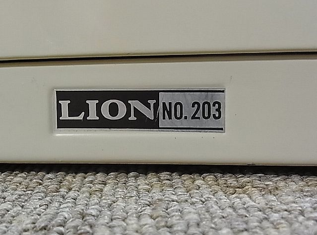 [NG355]LION лев офисная работа контейнер 3 уровень письмо кейс NO.203 стальной документы кейс документы inserting выдвижной ящик ①