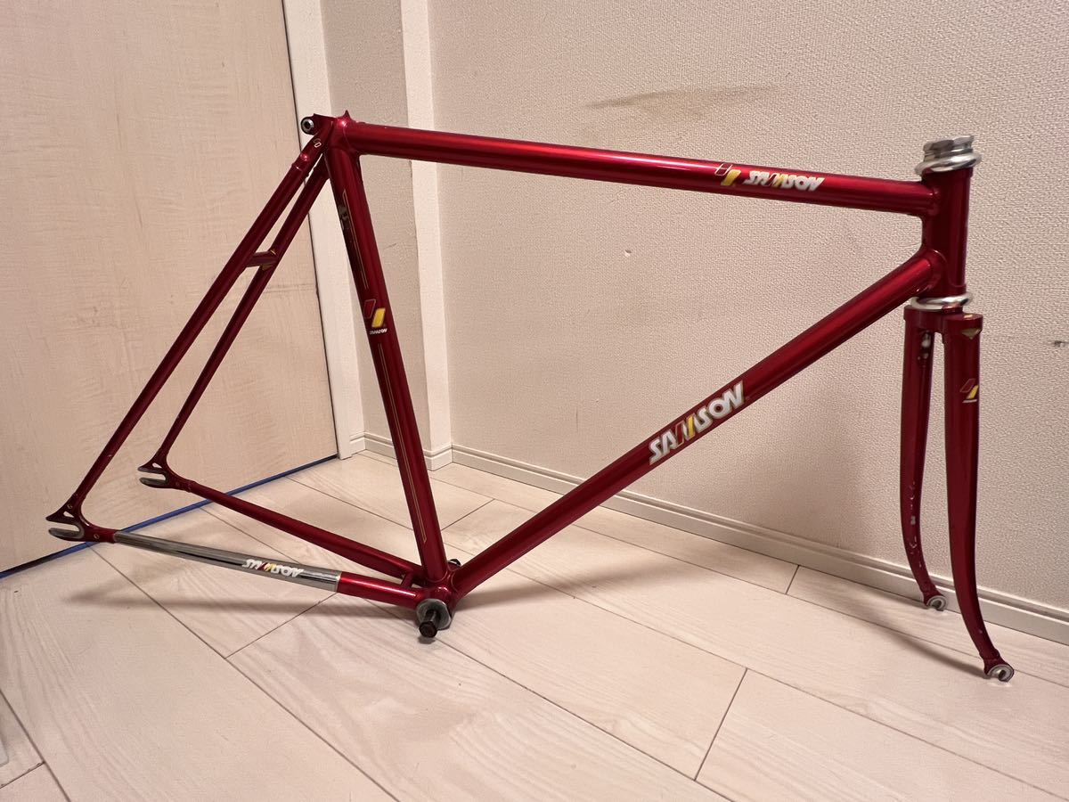 ピストフレーム SAMSON - 自転車 ピストフレーム SAMSON - 自転車