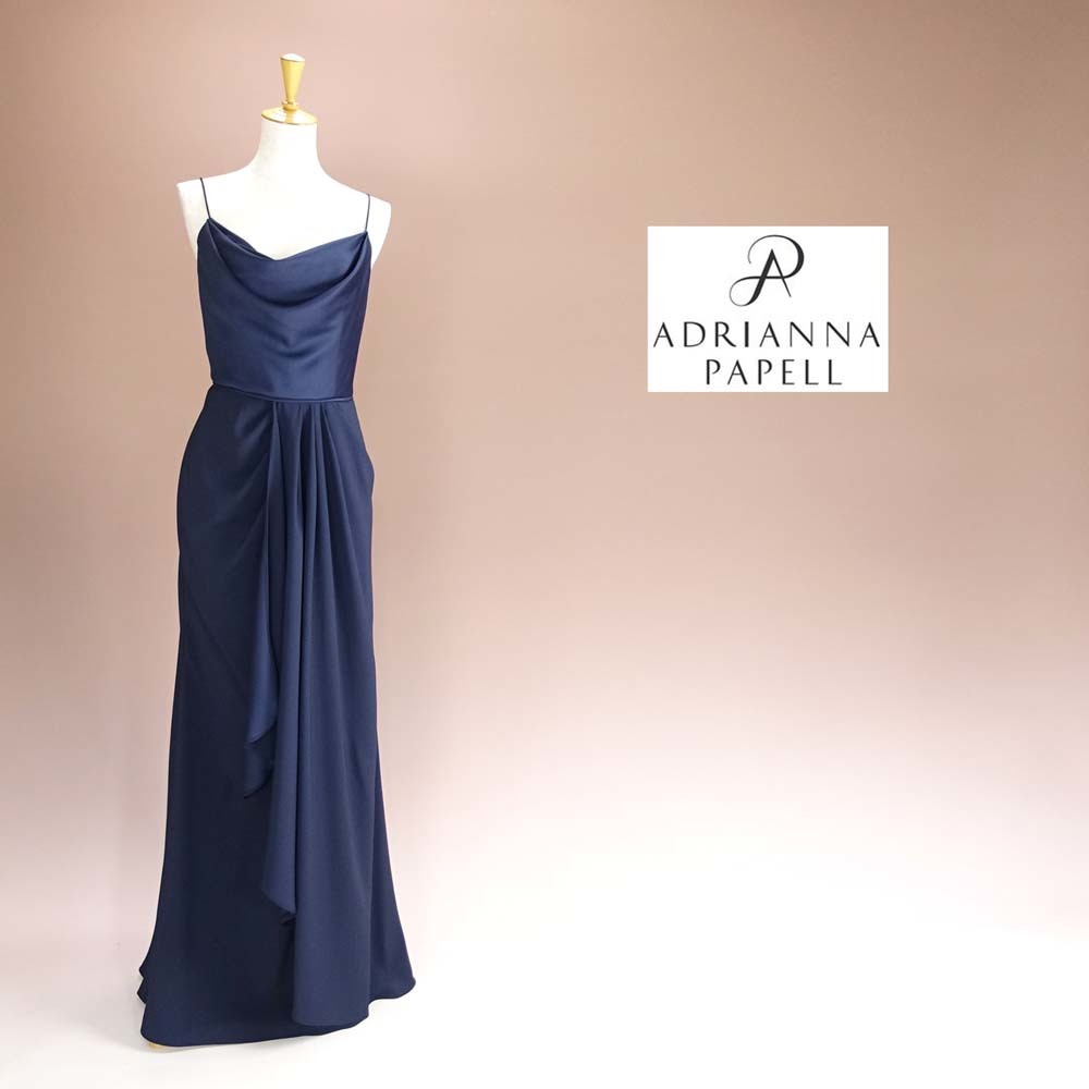  new goods a doria napaperu8/13 number navy blue long dress party dress wedding two next .... presentation musical performance . formal stage costume shining 41K1003