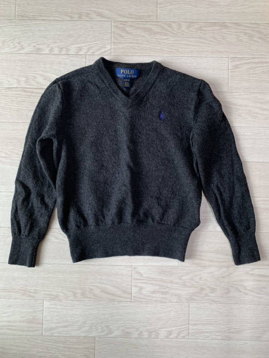 POLO RALPH LAUREN ラルフローレン Vネック ニット セーター ポロラルフローレン　90 100_画像1