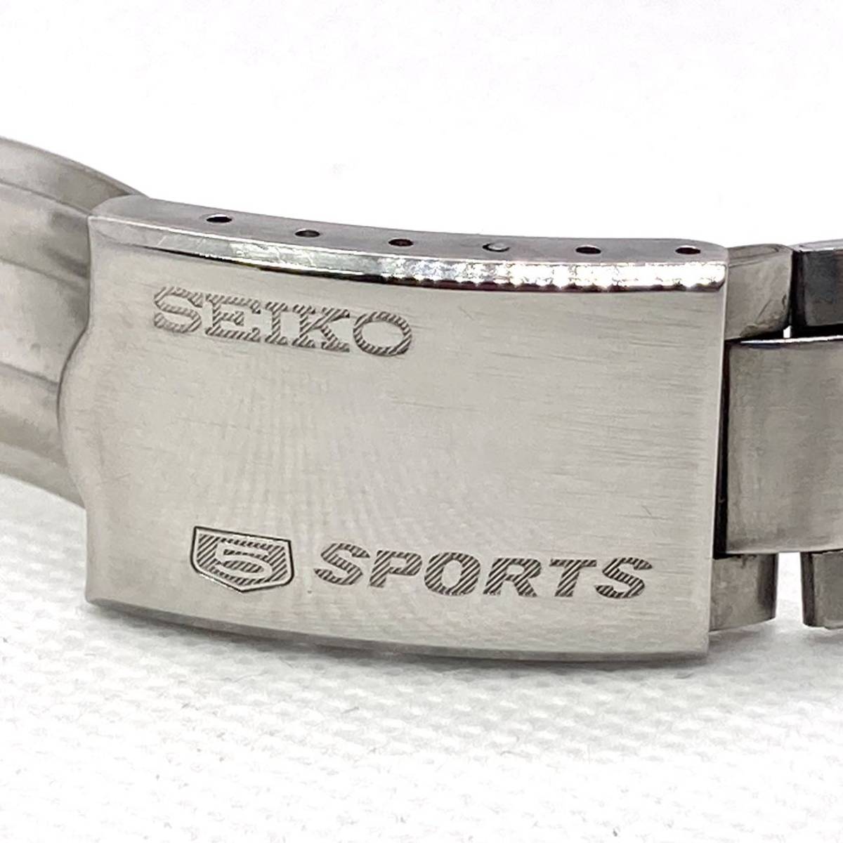 SEIKO5 SPORTS　バックル　セイコー5 スポーツ　パーツ　セイコー　メンズ　　_画像1