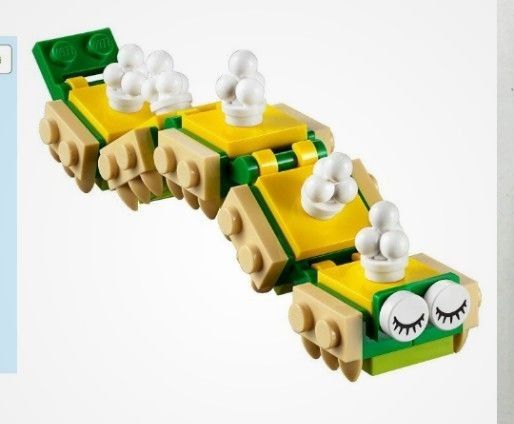 LEGO　非売品　40397 40322 鯉　イモムシ　2個セット