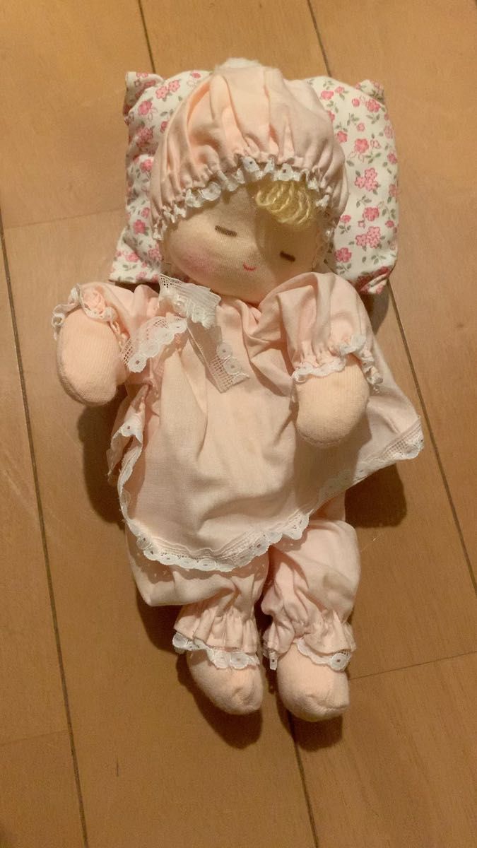 G045 コレクション　昭和　レトロ　アンティーク　オルゴール　籠付き　エーデルワイス　人形　飾り