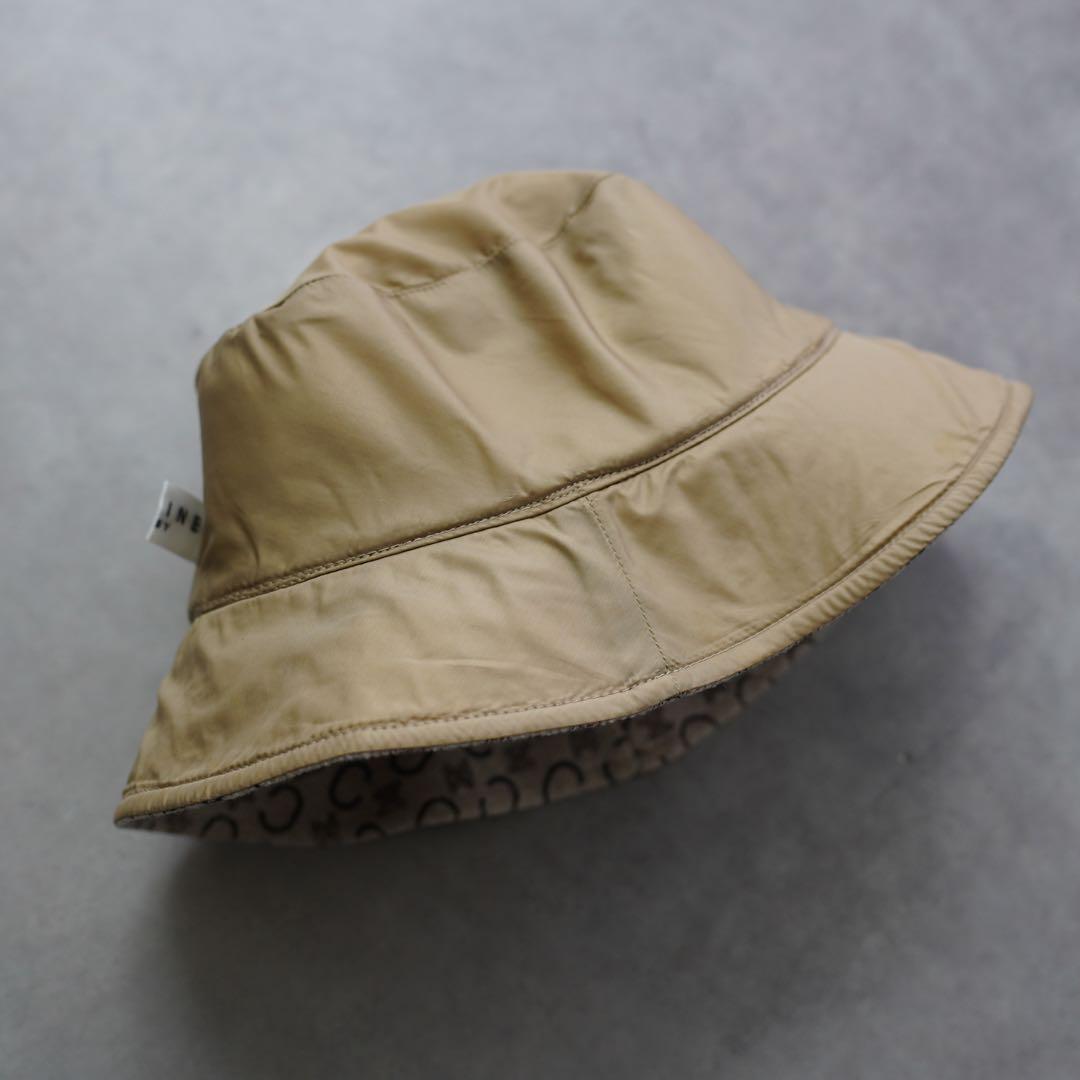  beautiful goods CELINE Celine BABY bucket hat Trio mfbake is reversible brand Logo total pattern hat Kids 