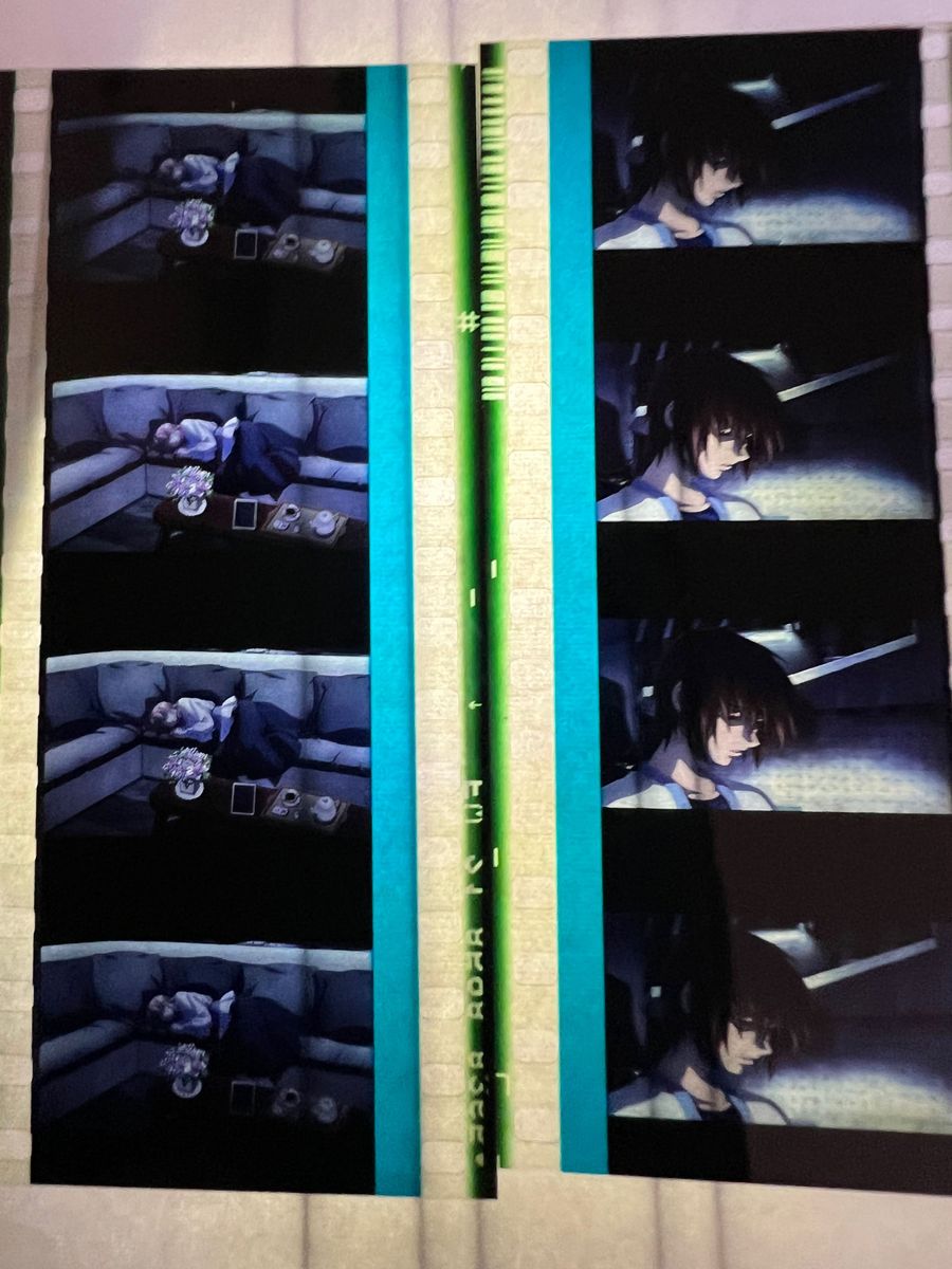 機動戦士ガンダムSEED FREEDOM　入場特典　コマフィルム　ラクス　キラ　自宅で眠る2人セット